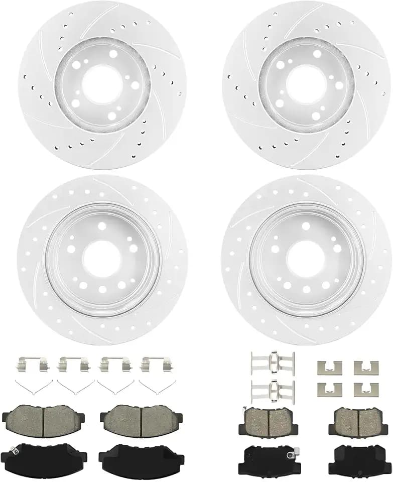 Betthand Brakes and Rotors fit for 2003-2011 Honda Element 2.4L L4