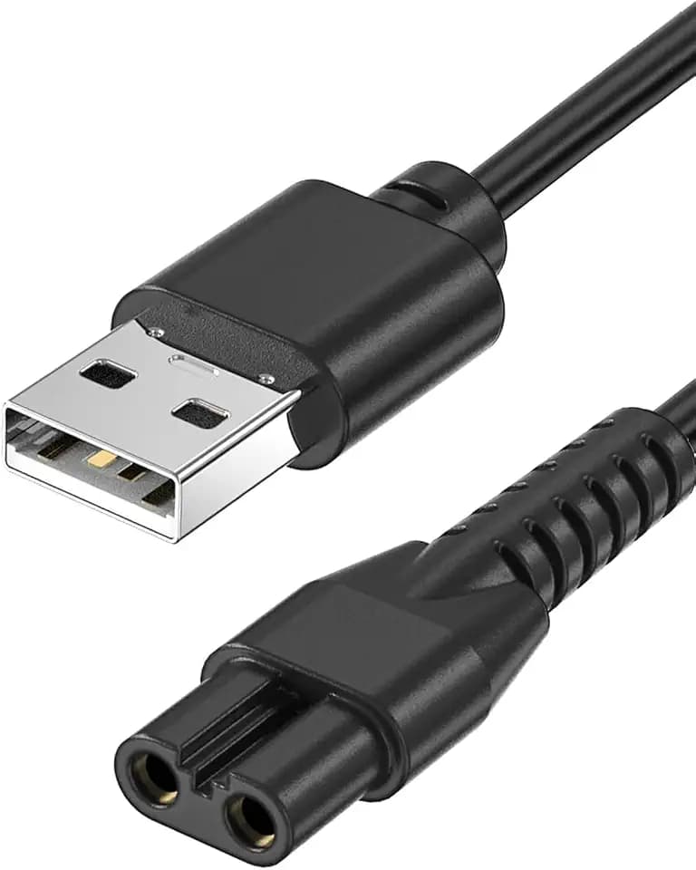 LONNKY USB Charger Cord for MANSCAPED Lawn Mower 3.0/2.0 Electric Trimmer Shaver Razor, Replacement Charging Cord for Manscaping Groin Hair Trimmer, The Weed Whacker Nose and Ear Hair Trimmer