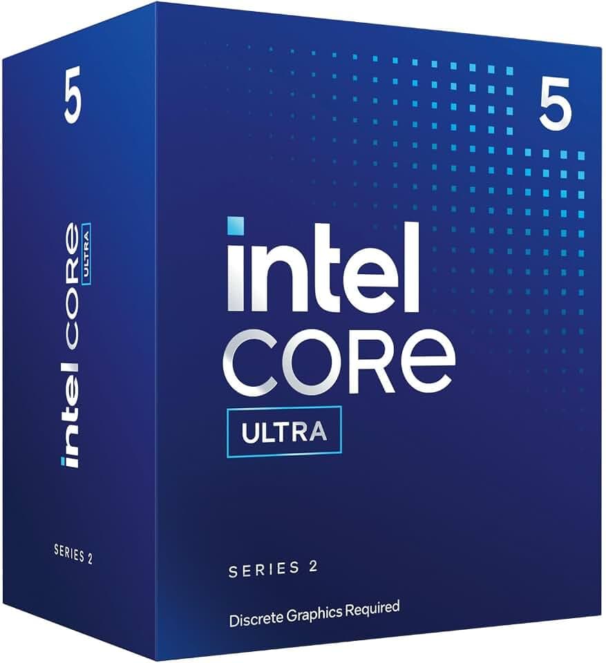 Intel® Core™ Ultra 5 Desktop-Prozessor 225F 10 Kerne (6 P-cores + 4 E-cores) bis zu 4.9 GHz