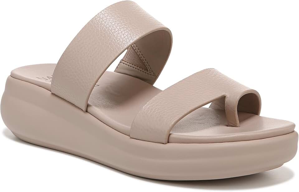 Naturalizer womens Drift 2 Slip on Platform Sandal