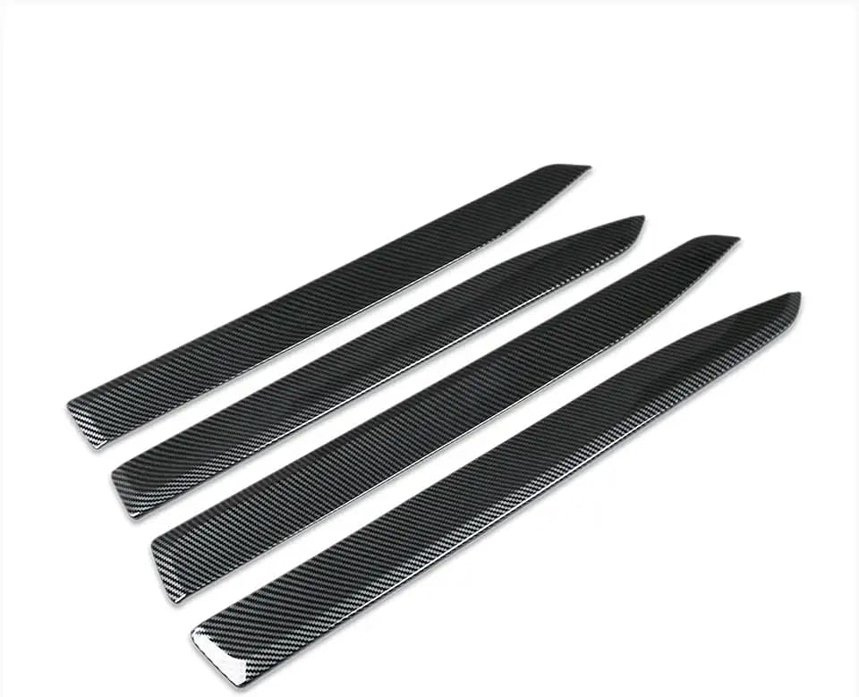 Beautost Fit for Honda New Passport 2025 2026 Interior Door Panel Armrest Cover Trims (Carbon Fiber Black)