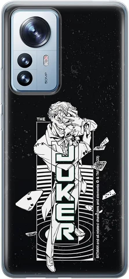 ERT GROUP Handyhülle für Xiaomi 12 PRO Original und offiziell Lizenziertes DC Muster Joker 025 optimal an die Form des Handy angepasst, hülle aus TPU