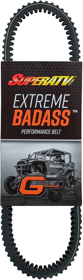 SuperATV CVT Drive Belt for Polaris RZR 900