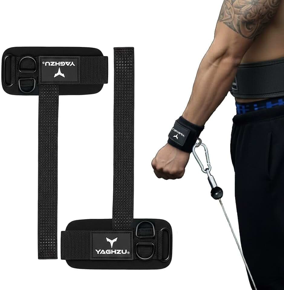 Weight Lifting Straps with D Ring - Gym Straps with D Ring