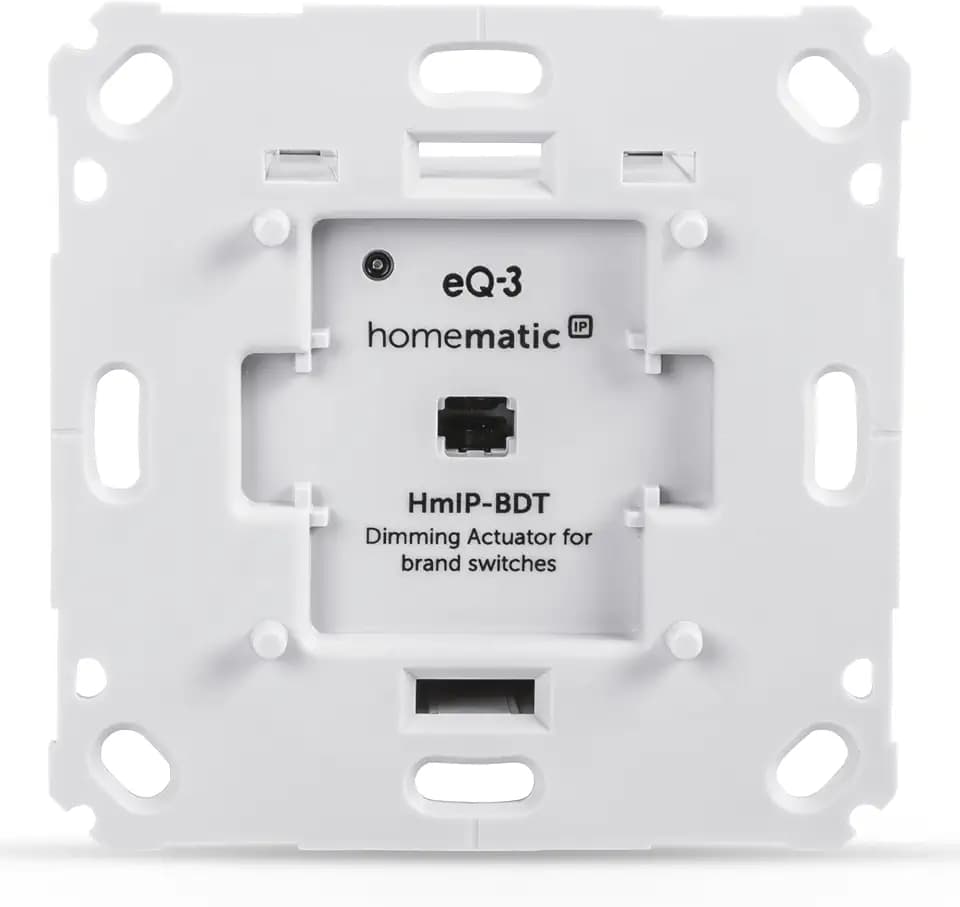 Homematic IP Dimmaktor für Markenschalter – Phasenabschnitt