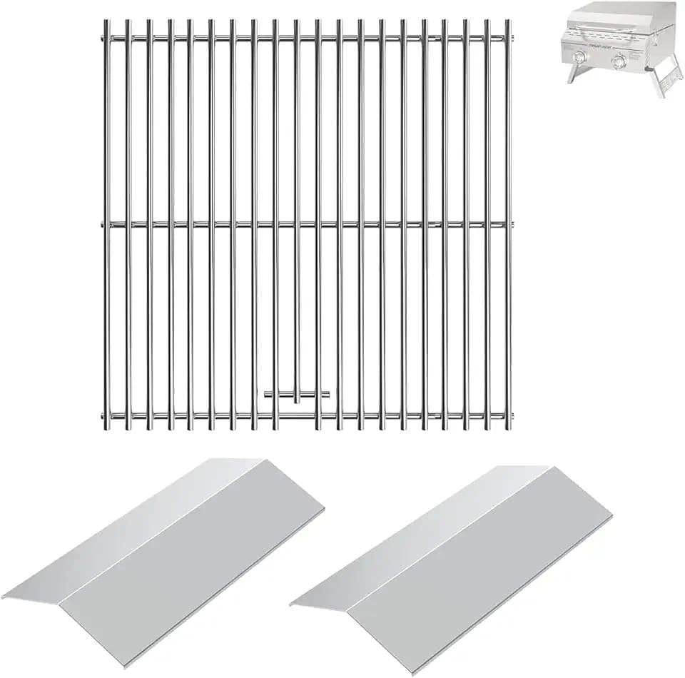 Grill Grate and Heat Plates for Nexgrill 820-0033 820-0033M