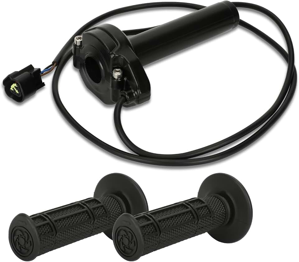 EOPOAYI Throttle Handle Kit Replacement for Surron Light Bee X S Electric Dirt Bike Sur Ron LBX, Twist Throttle Grips Cable for Sur-Ron L1E Segway X160 X260 E-Ride Pro S SS 2.0 3.0 E-Bike Parts