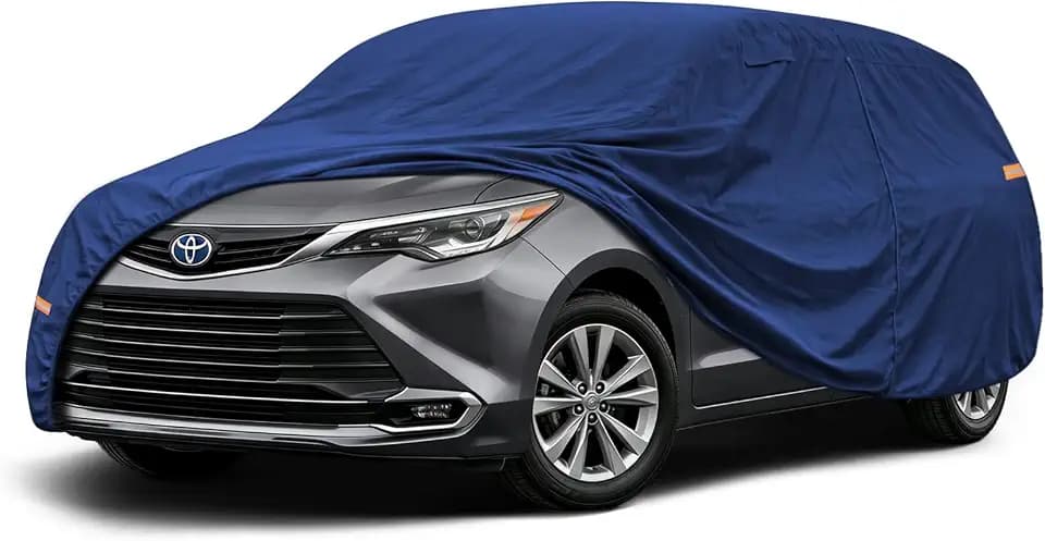Coverlex Premium Car Cover Custom Fit for Toyota Sienna 2004-2026