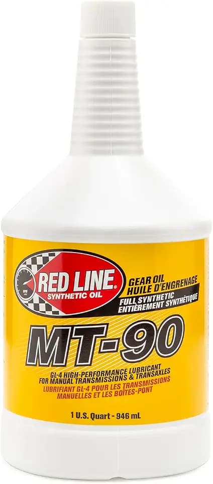 Red Line 50304 MT-90 75W-90 GL-4 Manual Transmission and Transaxle Lubricant (MTL)- 1 Quart