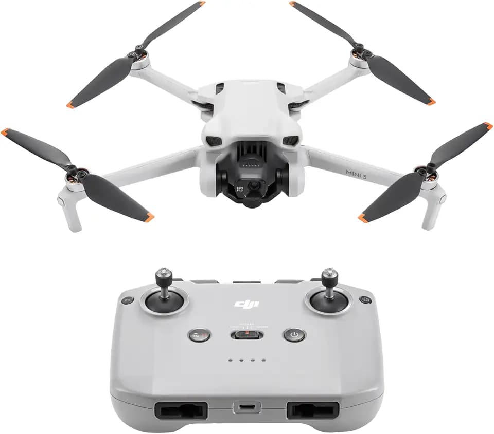 DJI Mini 3, Mini-Kameradrohne mit mechanischem 3-Achsen-Gimbal