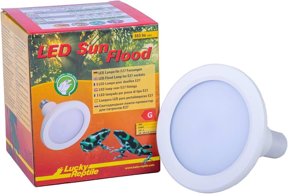 Lucky Reptile LED Sun Flood, Wattstärke:18 Watt