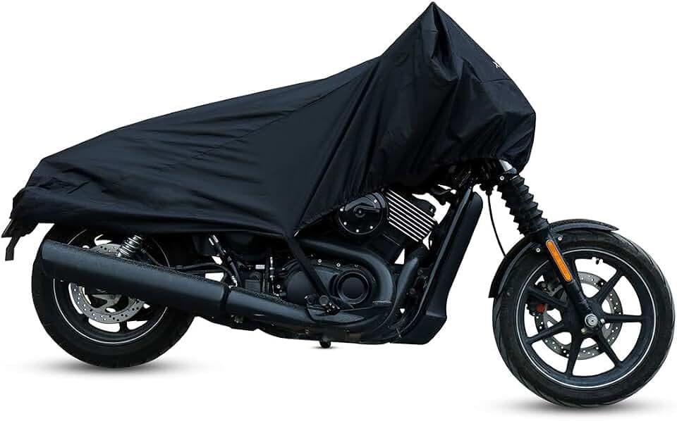 sourcing map Motorrad-Halbabdeckung Wasserdicht Regen-Staub-UV-Schutz