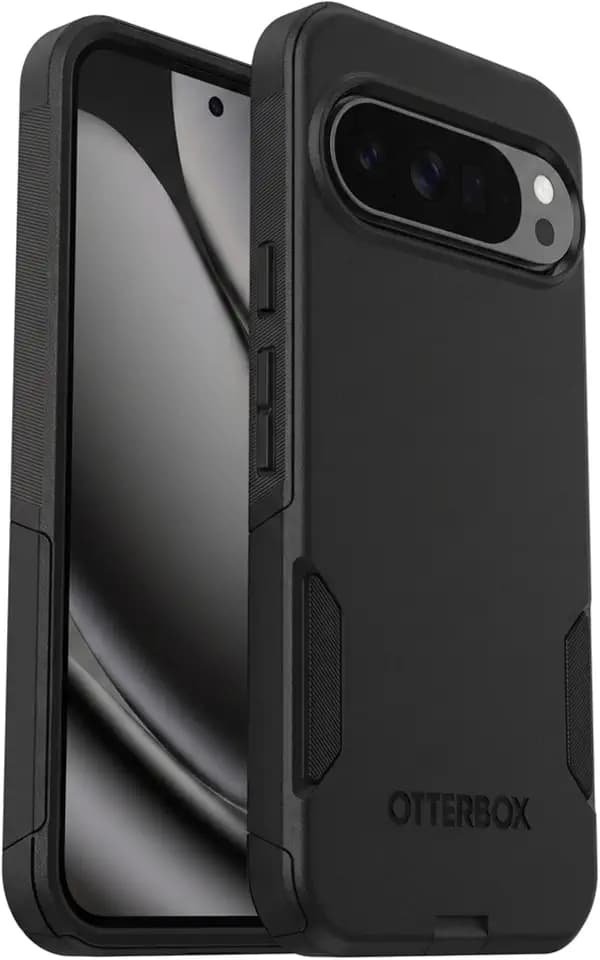 OtterBox Google Pixel 10 Pro XL (Only) - Commuter Series Case - Black - Slim & Tough - Pocket-Friendly - with Port Protection - Non-Retail Packaging