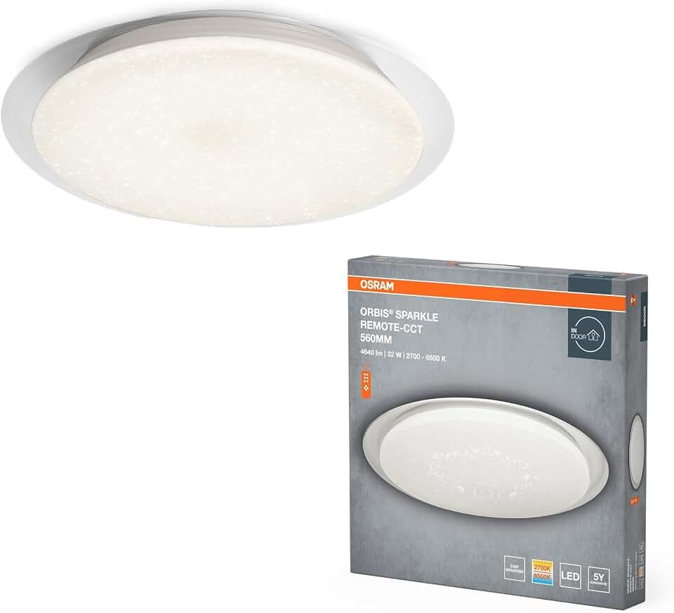 Osram Orbis Sparkle Glanzlicht-LED-Deckenleuchte 560mm