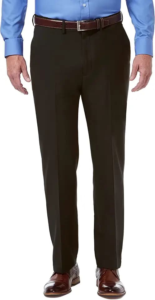 Haggar Men's Classic Fit Premium Comfort Dress Pant