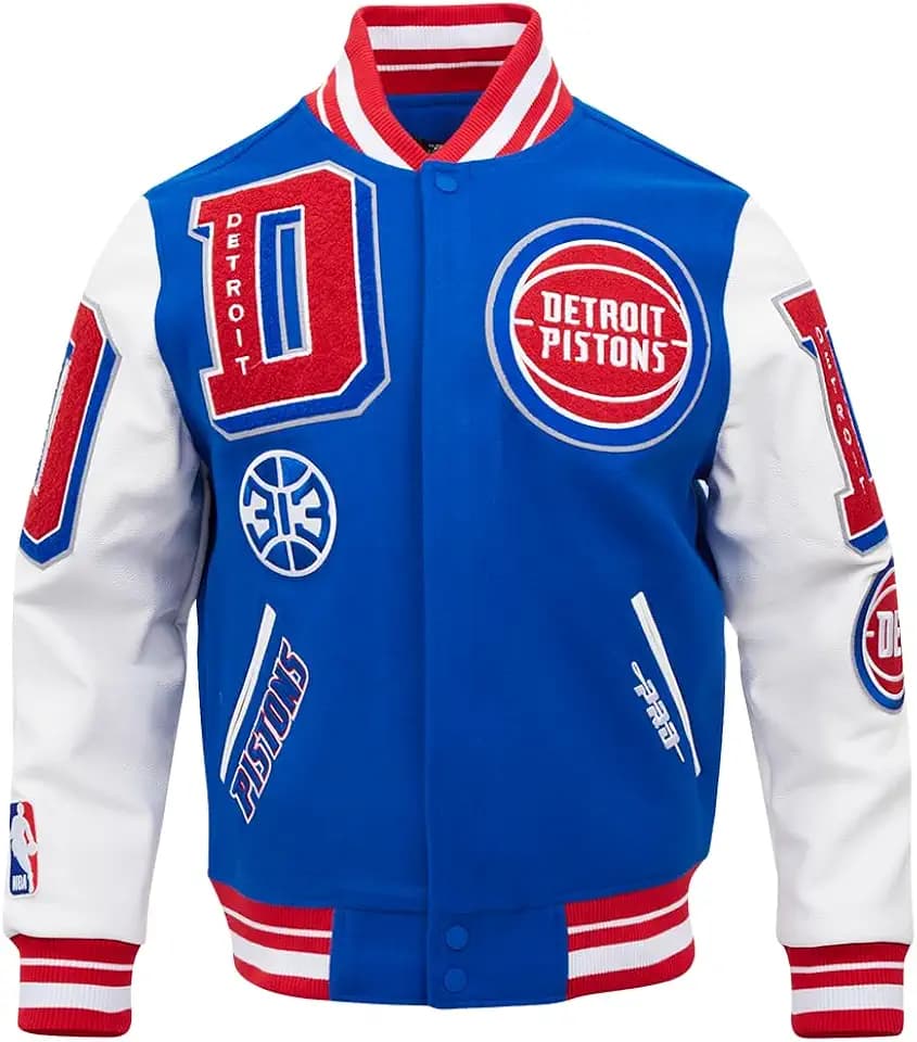 Pro Standard Mens NBA Mash Up Varsity Jacket