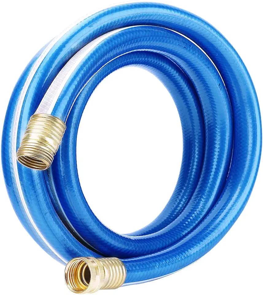 3 ft 3/4” Short Leader Garden Hose, Solution4Patio, Male to Female Fittings