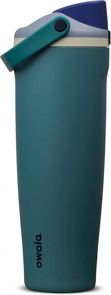 Owala FreeSip Sway Stainless Steel Water Bottle 40 oz Denim