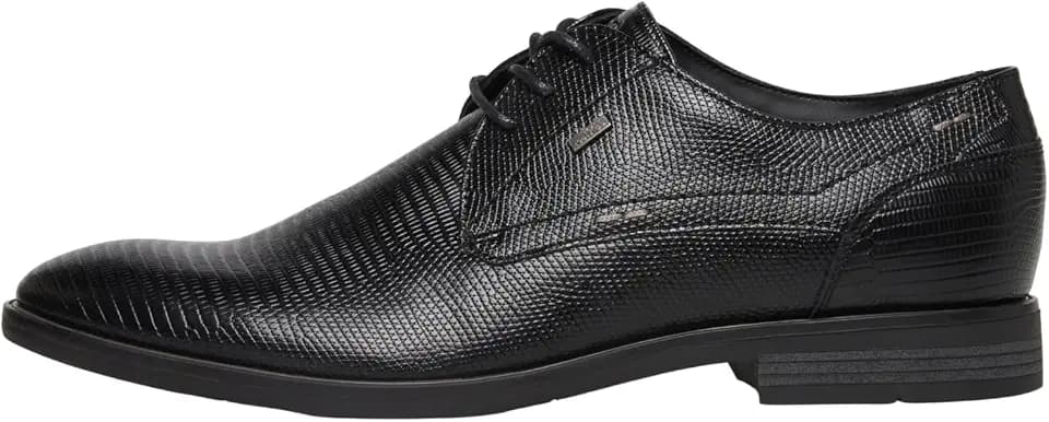 s.Oliver Herren Schnürer – elegant, Leder-Optik