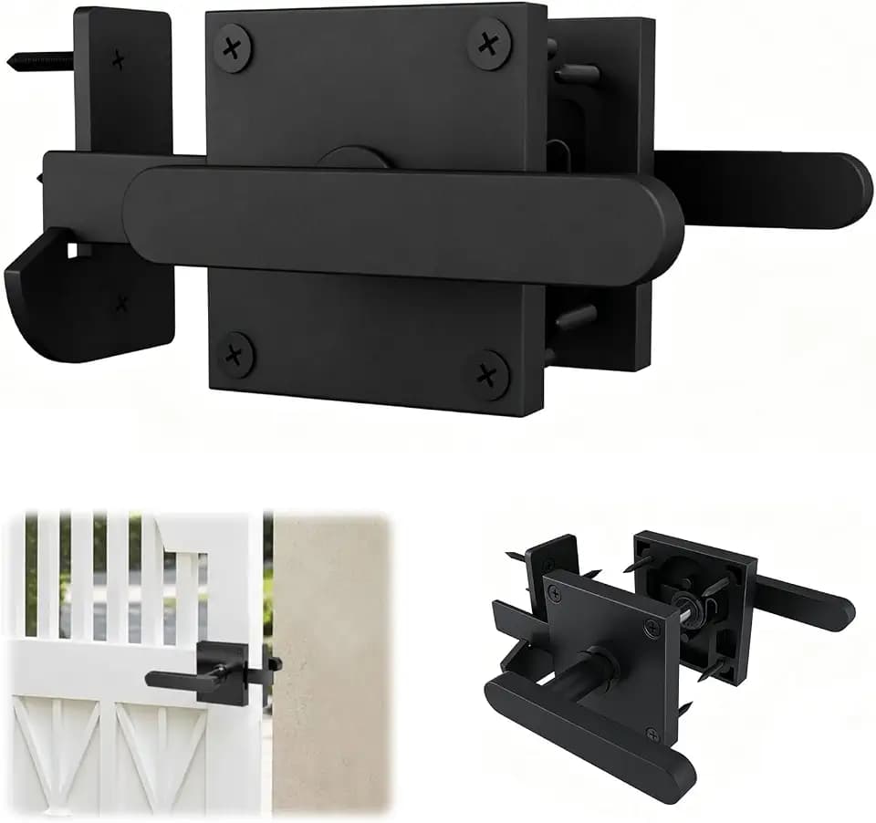 Torriegel Beidseitig Bedienbar Alu, Türriegel für Garten- & Scheunentore