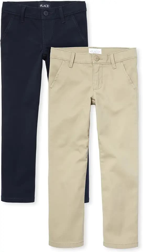 The Children’s Place Girls Stretch Skinny Chino Pants, multipacks