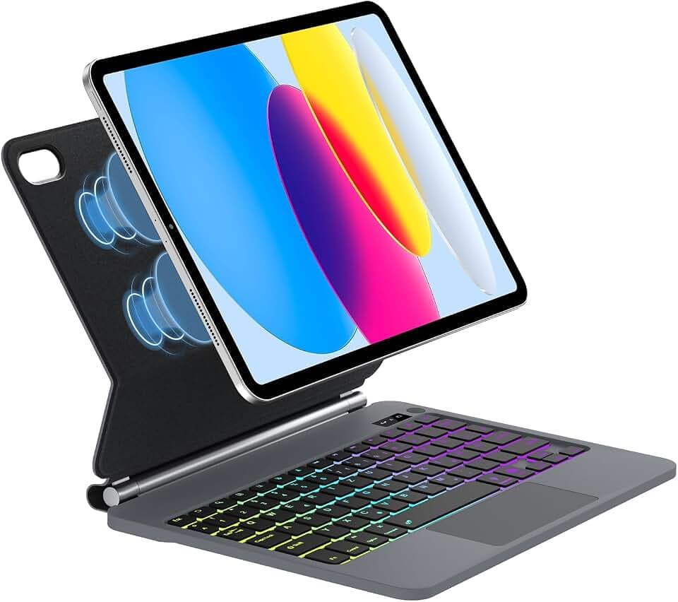 Magic Keyboard Hülle für iPad 11 Generation 2025 A16 11,10 Generation 10,9