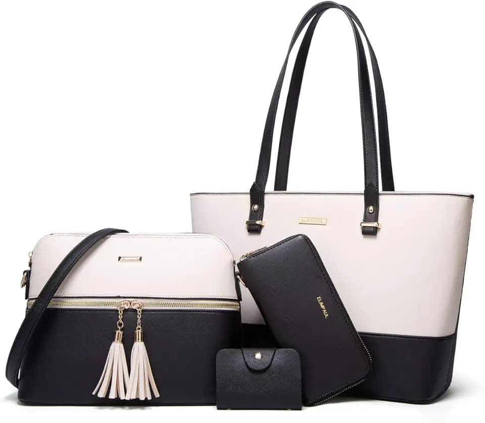 Women Fashion Handbag Wallet Tote Bag Shoulder Bag Top Handle Satchel Purse
