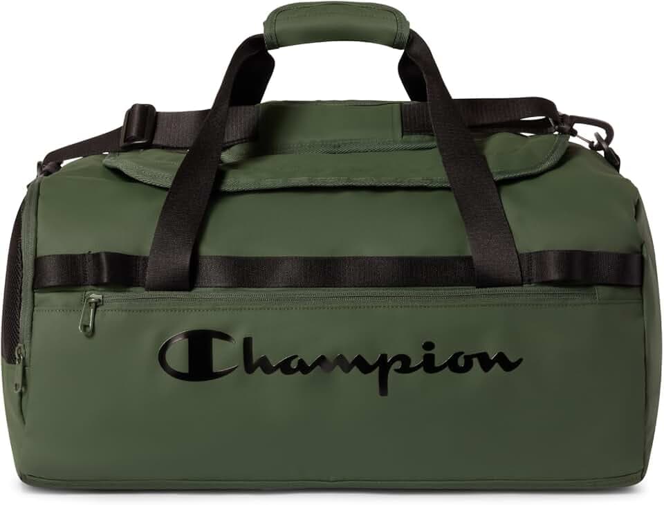 Champion Athletic Unisex Reisetasche, 35 l, wasserabweisend, Marineblau, Khaki, One Size