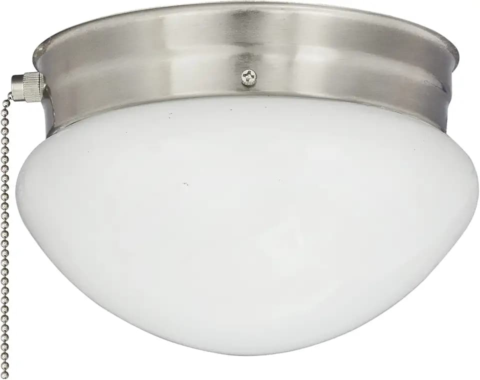 Miseno ML14297 1 Light 8" Wide Flush Mount Bowl Ceiling Fixture with Pull Chain