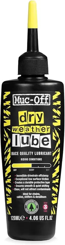 Muc-Off Bio Dry Bike Chain Lube 4.06 fl oz - for Smooth Gear Shifts
