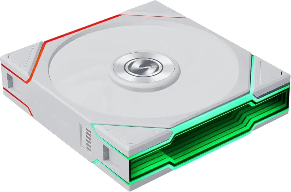 Lian Li UNI Fan TL Flex 120 Reverse Blade ARGB PWM Fan, White