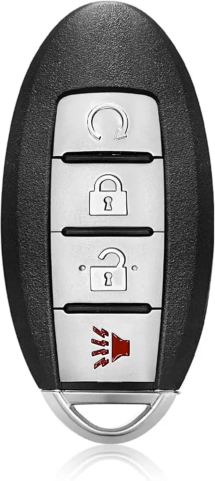 Replacement for 2017 2018 Nissan Rogue Key Fob Remote Control KR5S180144106 4 Buttons 433MHz Black