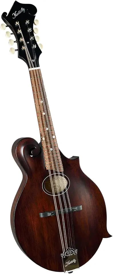 Kentucky KM-626 Standard Oval Hole F-Model Mandolin – Satin Brown