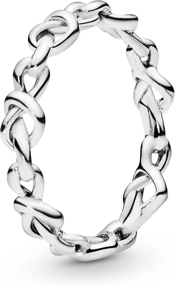 Pandora Ring geknotete Herzen