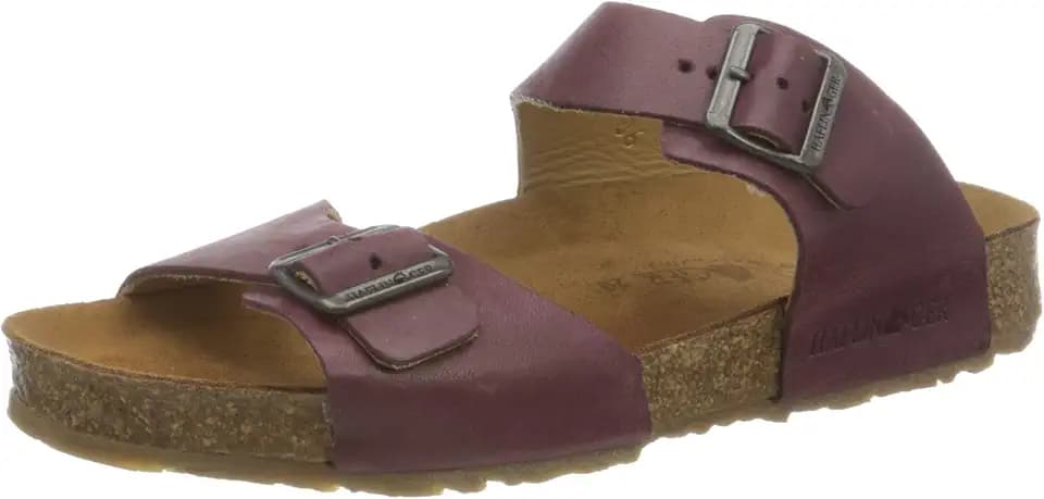 HAFLINGER Unisex Kinder Bio Andrea T-Spangen Sandalen