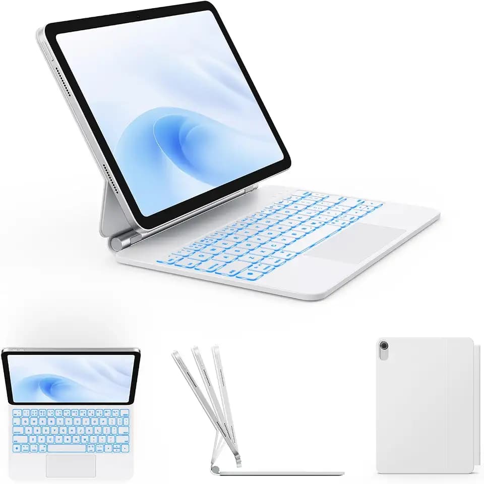 GreenLaw for iPad 11th(A16,2025)/10th(2022) Generation Case with Keyboard