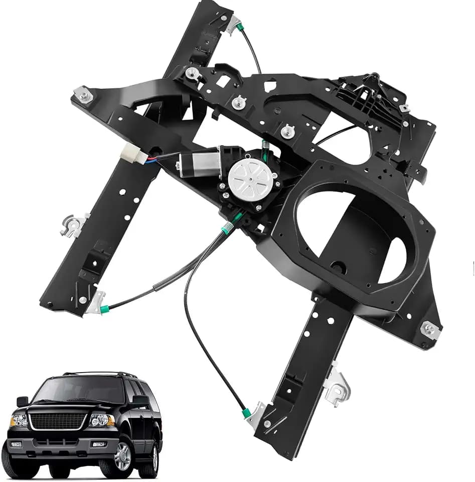 741-178 Front Left Driver Side Window Regulator w/ 2-Pin Motor Assembly