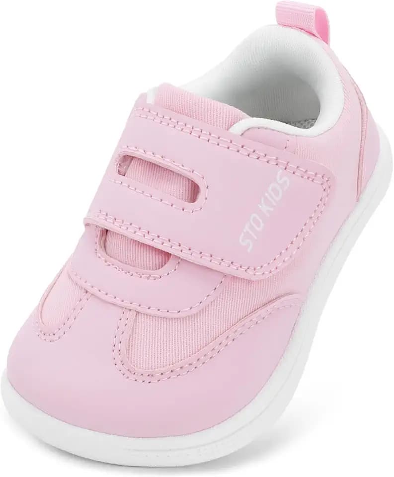 STQ KIDS Toddler Wide Toe Box Shoes Boys Girls Barefoot Sneakers