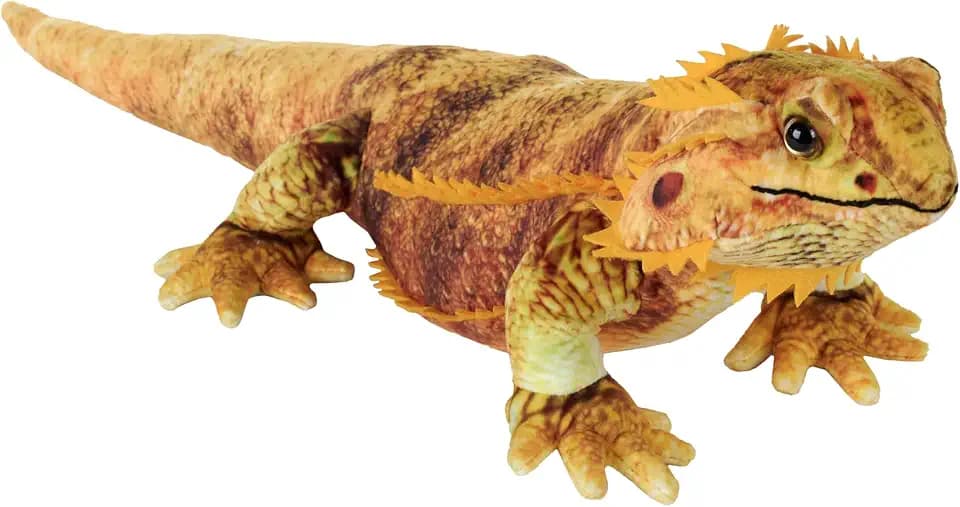 Wild Republic Living Earth Bearded Dragon Stuffed Animal - 24"