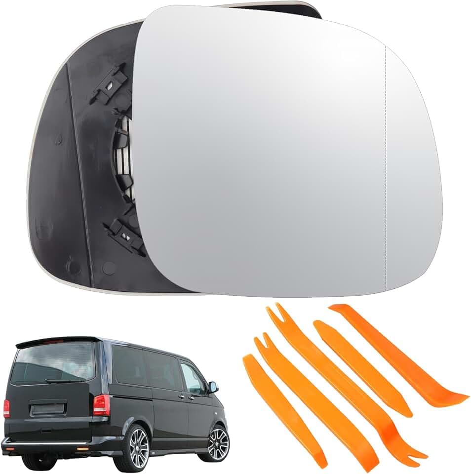 Spiegelglas Ersatz für VW T5 10-15 T6 16-21 VW Transporter Caravelle 14-18