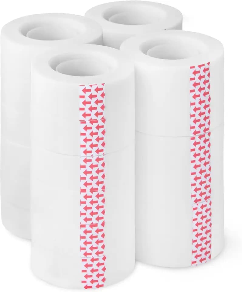 Amazon Basics Matte Finish Invisible Tape, 3/4" x 1000" (27.78 Yards), Translucent, 24-Pack