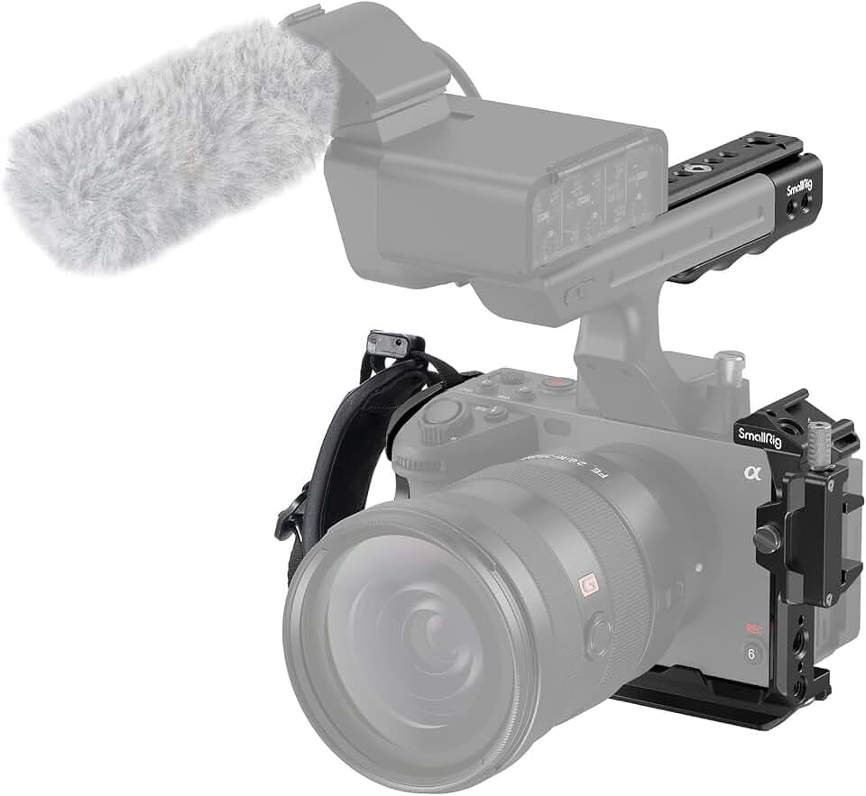 SmallRig Handheld Cage Kit for Sony FX30 FX3 with XLR Handle Extension Rig