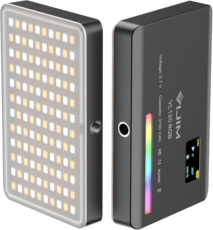 VIJIM VL120 RGB Multi Color LED Videoleuchte