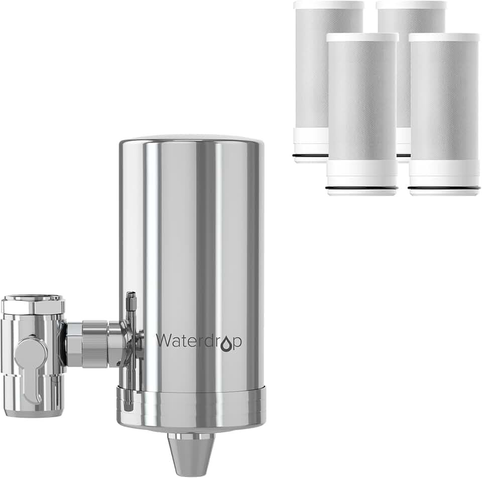 Waterdrop FC-06 Water Filter for Sink Faucet with 4 Filters