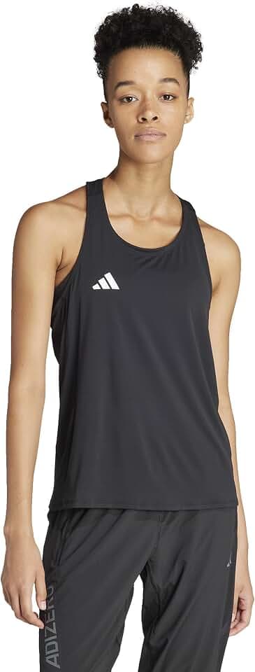 adidas Damen Adizero Essentials Aeroready Running Tank T-Shirt (1er Pack)