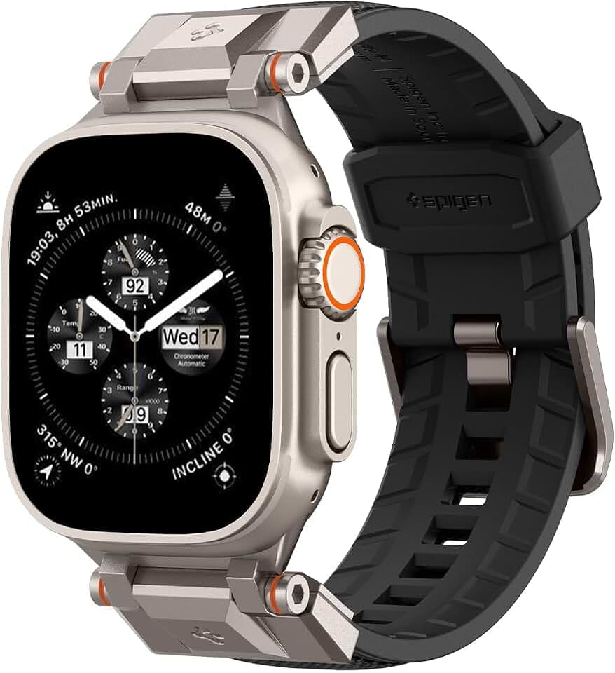 Spigen Dura Pro Armor Band für Apple Watch Ultra 4/3/2/1, Serie 12/11/10