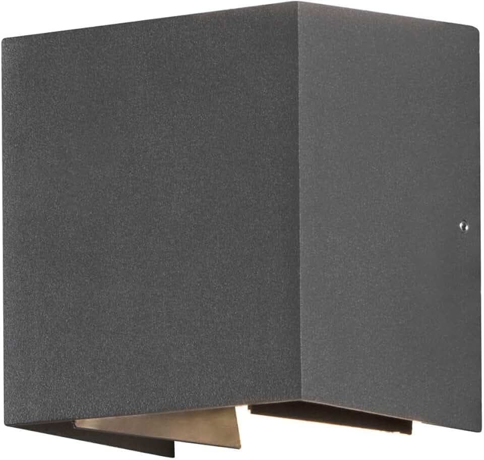 Konstsmide Wandleuchte Cremona | dunkelgrau | LED | 2x3W | 460lm | 7959-370