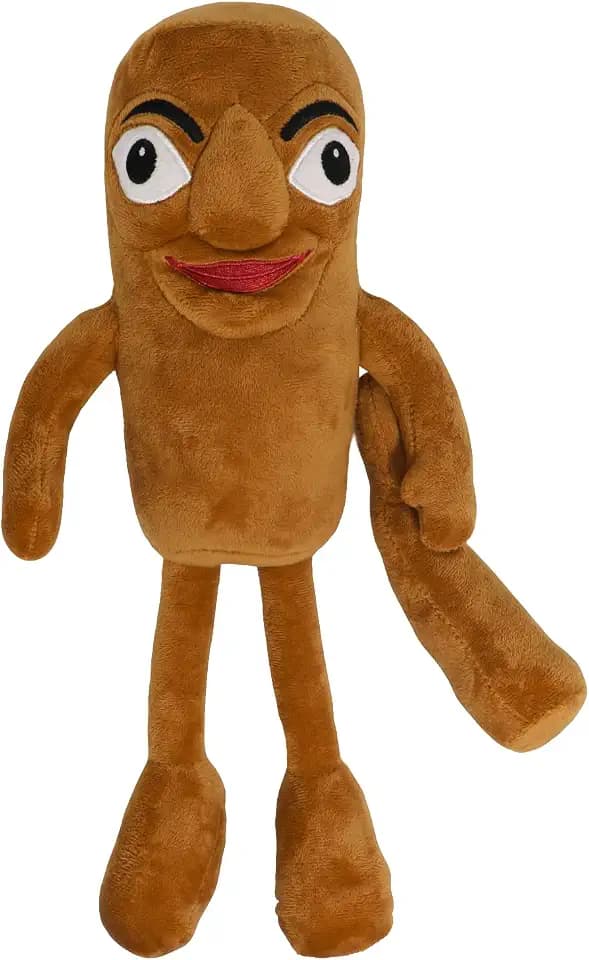 Italian Brainrot Inspired Plush Toy 14 Inches Tung Tung Tung Sahur Plush Soft Stuffed Meme Dolls for Collectors, Aesthetic Décor & Funny Gift Ideas (Tung Tung Sahur)