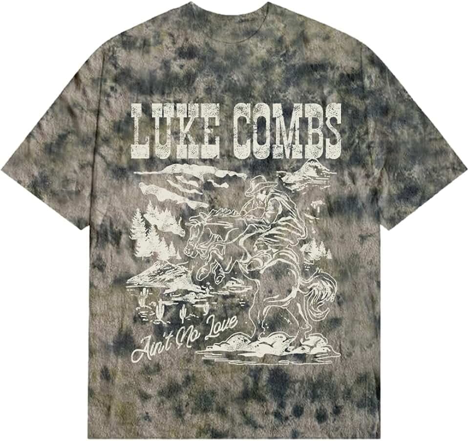 Luke Combs Ain't No Love T-Shirt, Camo
