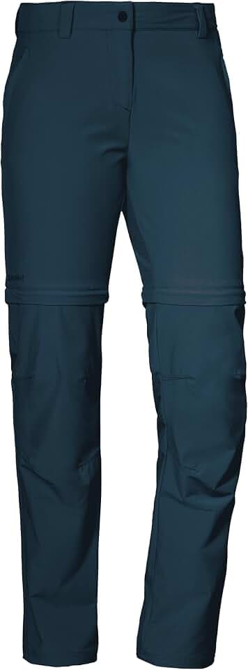 Schöffel Pants Ascona Zip Off grau